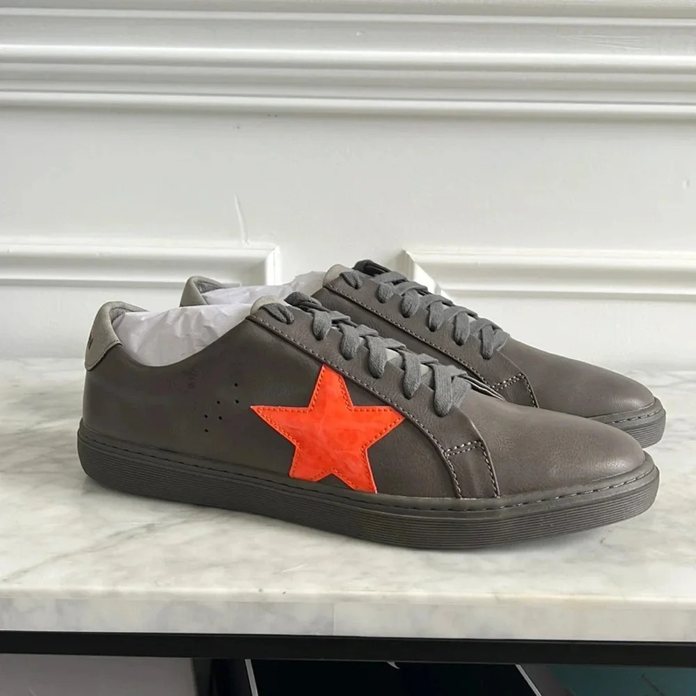 Steve Madden Men Dangr Tennis Sneakers- Gray, US 9